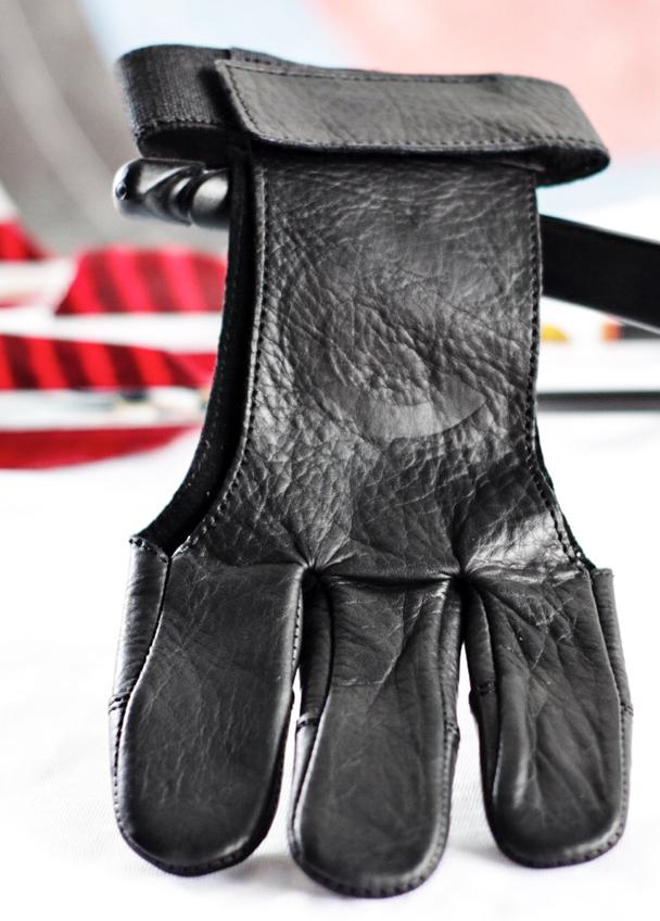 Напальчник традиционный (черн кожа) XL