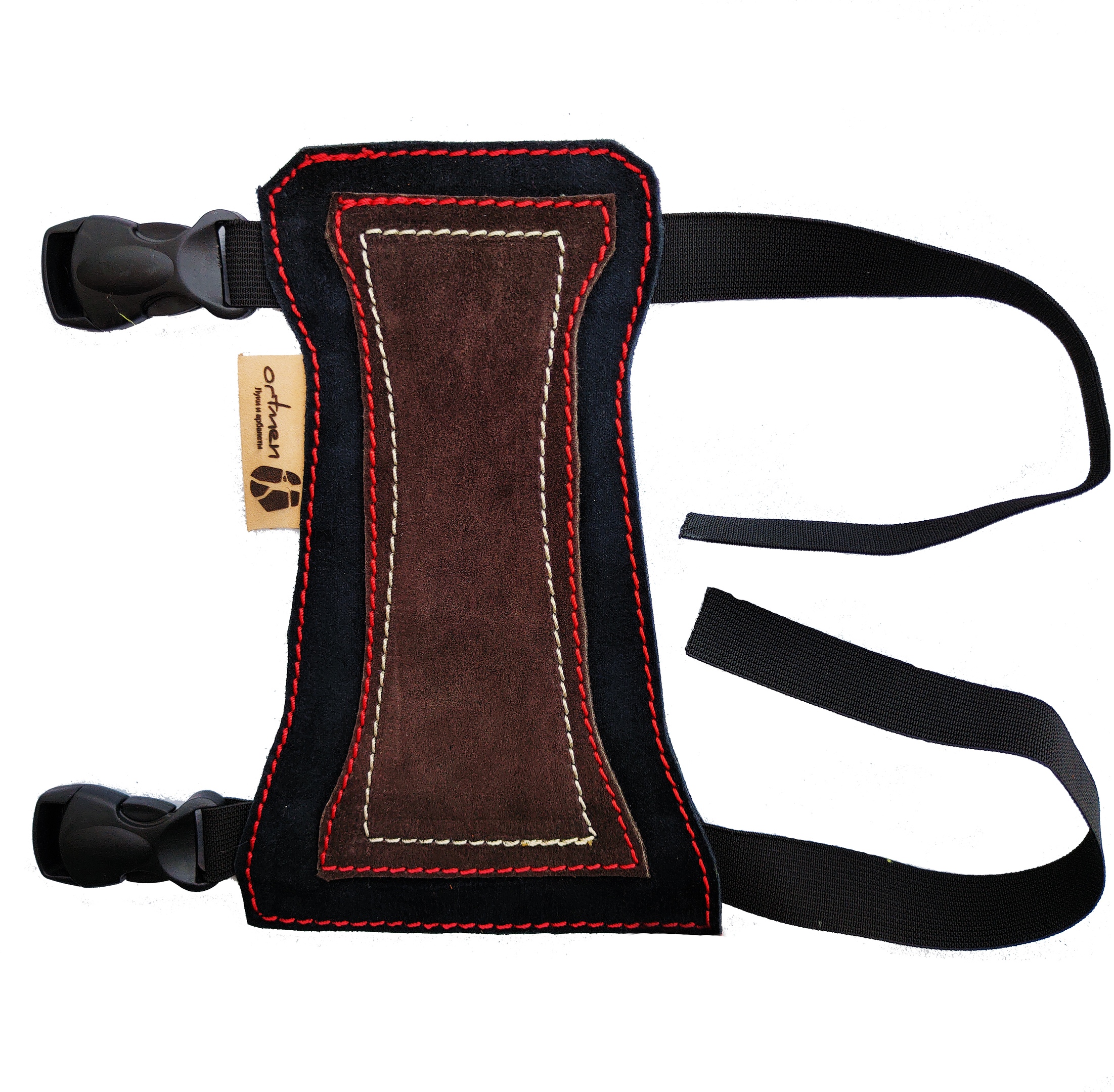 Крага Омка 20 см замша