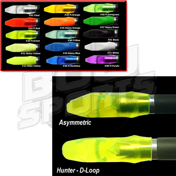 Хвостовик Beiter Pin Nock  #1 Flo. Green 12 шт