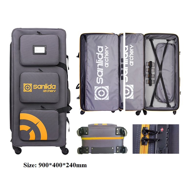 фото Кейс чемодан для классического лука на колесах Sanlida X10 Кейс чемодан для классического лука на колесах Sanlida X10