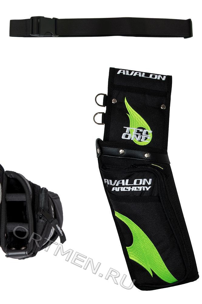 Колчан AVALON TEC ONE-2 черно-зеленый