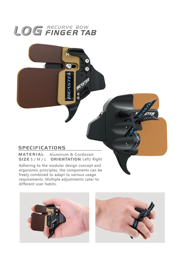 фото Напальчник для стрельбы из лука BICASTER LOG (Cordovan) Напальчник для стрельбы из лука BICASTER LOG (Cordovan)
