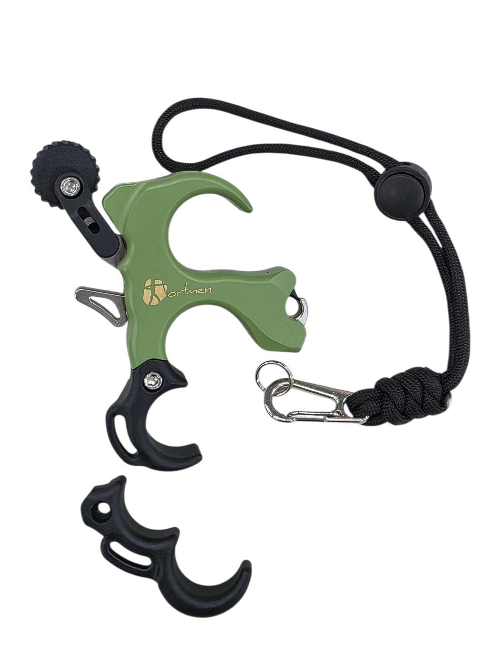 Релиз для стрельбы из лука BUTTON Pro Brass на 3-4 пальца Зеленый