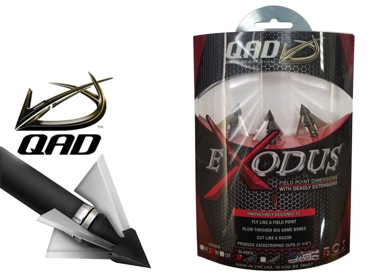  Наконечник QAD EXODUS Full Blade 3 шт. 125 грн