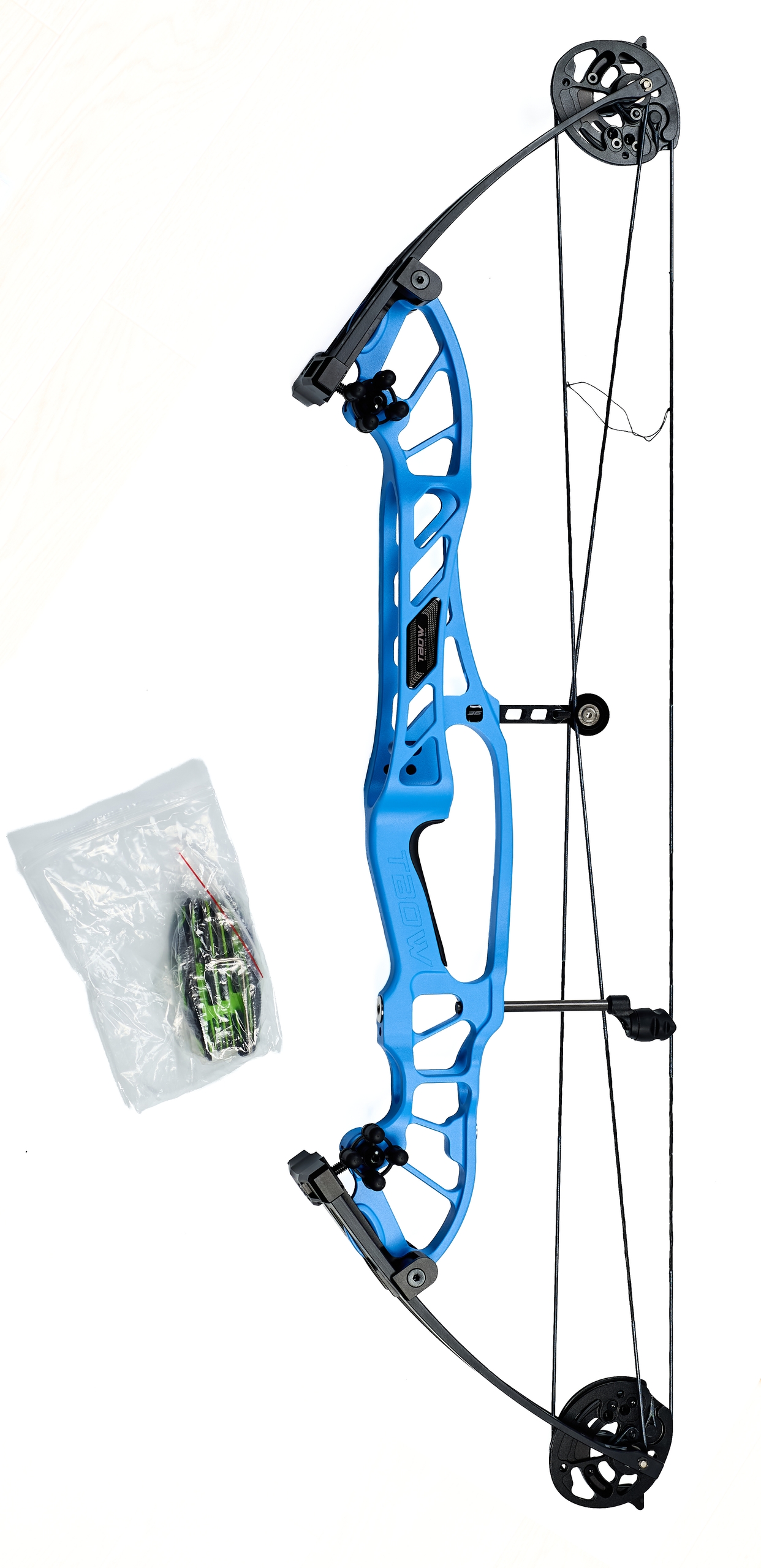 Блочный лук TBOW H20 (реплика Hoyt Stratos 36) Синий 28.5-31