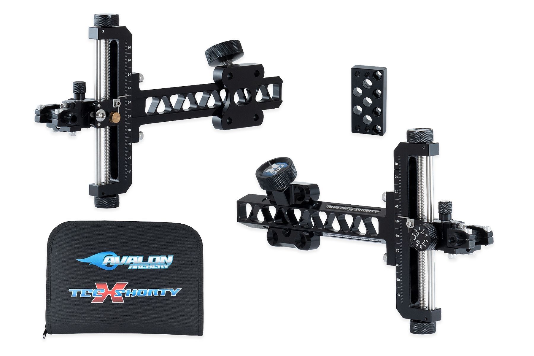  Прицел для блочного лука AVALON TEC X SHORTY 6" Черный